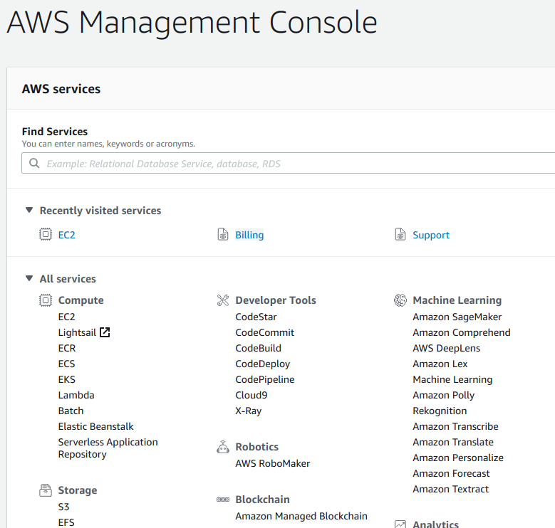 Start Ant Media Server on AWS Marketplace