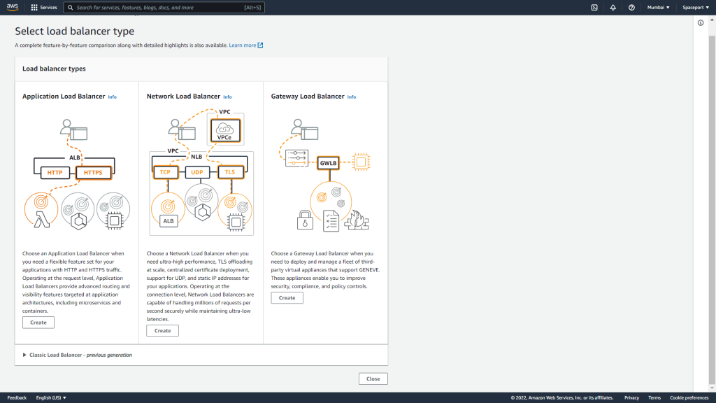 AWS load balancer