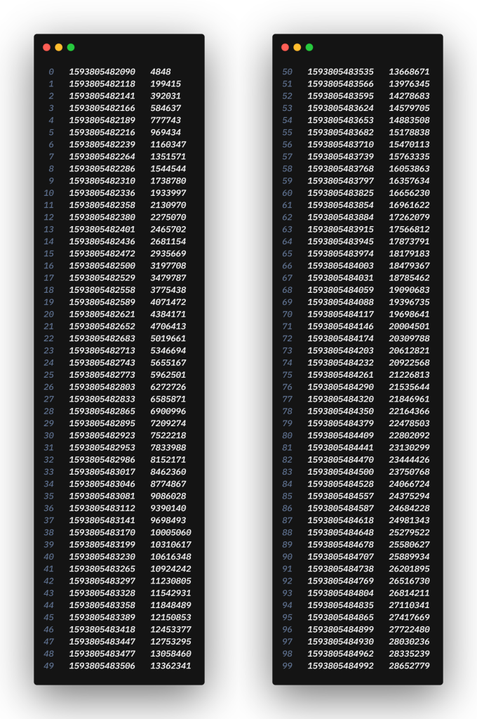 Volumetric Video Player Frame List