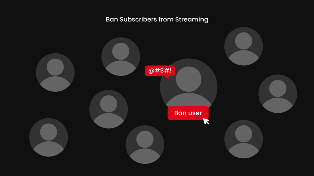 Ban or Kick Viewers and Streamers Ant Media Server